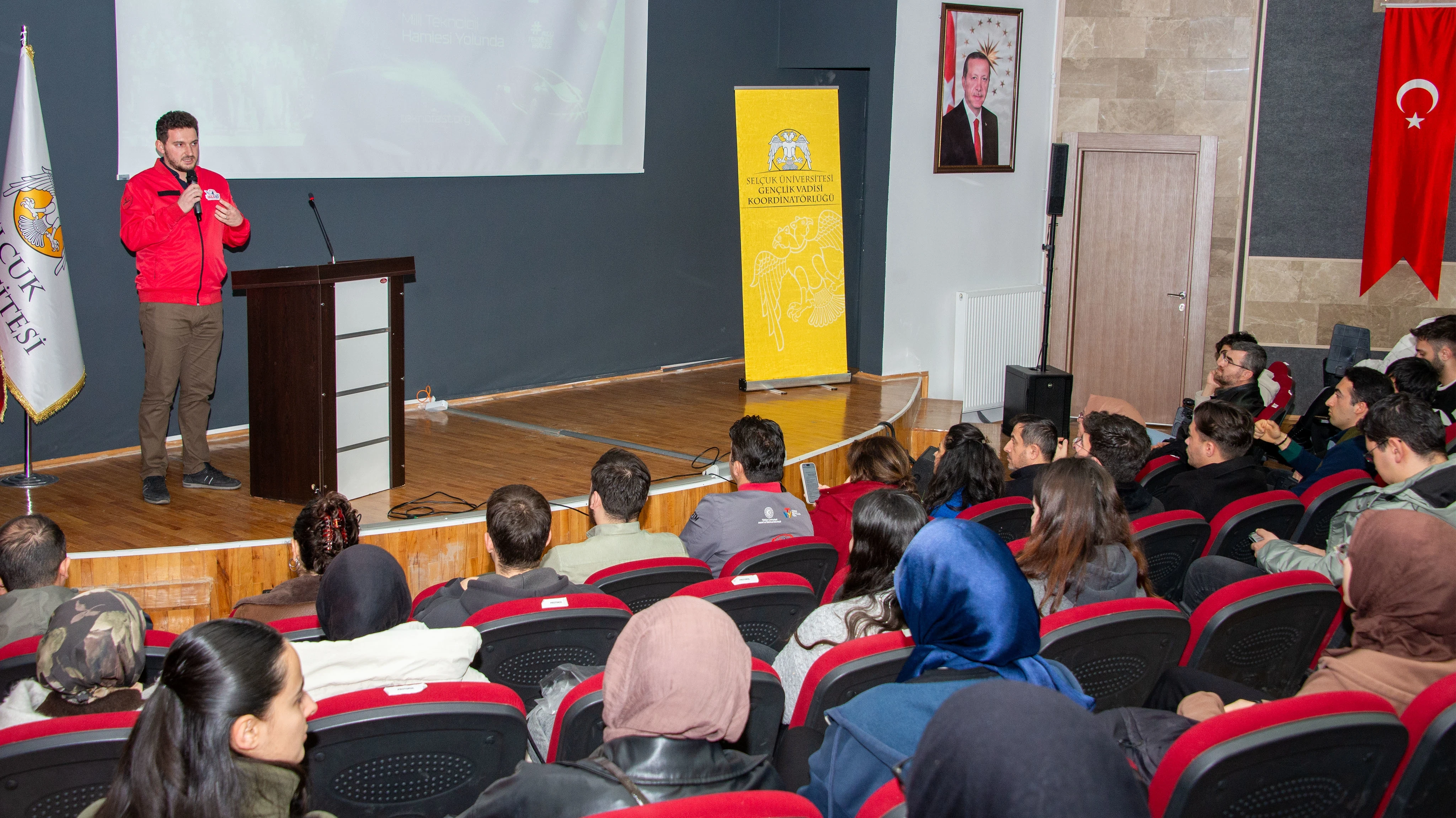 Selçuk Üniversitesinde “TEKNOFEST 2026” öğrenci bilgilendirme toplantısı